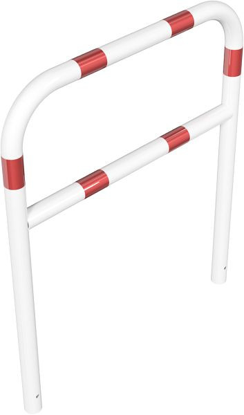 Schake buisbeugel van stalen buis Ø 60 x 2,5 mm met dwarsbalk voor inzetting in beton, totale breedte: 1000 mm, totale hoogte: 1200 mm, gecoat, 465_22B