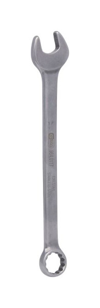 KS Tools RVS ringsteeksleutel, 17 mm, haaks, 964.0117