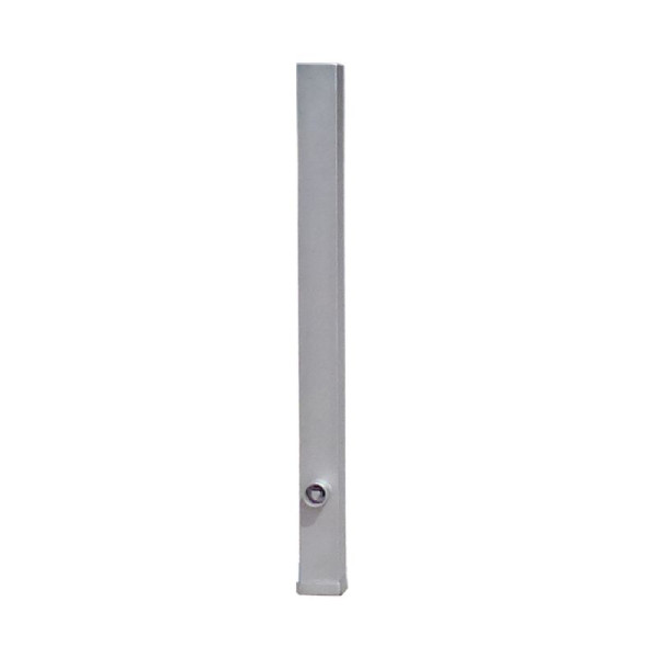 Stone HGS afzetpaal -Bollard-, profielcilinderslot, voorzien van, veiligheidskaart, sluiting bovenaan, geen oogjes, afmeting: 70 x 70 mm, 4070z-470.58