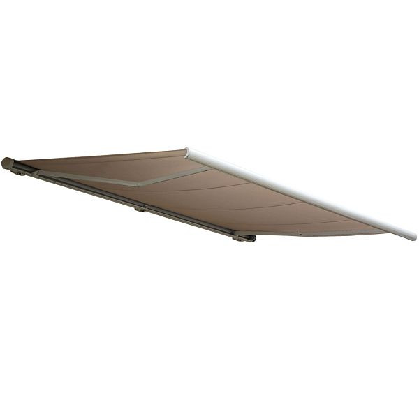 Mendler elektrische cassetteluifel T124, luifel volledige cassette 5x3m, polyester zand, 58230+35606