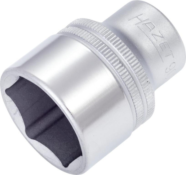 Hazet dopsleuteldop, zeskant, vierkant hol 12,5 mm (1/2 inch), uitwendig zeskant tractieprofiel, 26 mm, 900-26