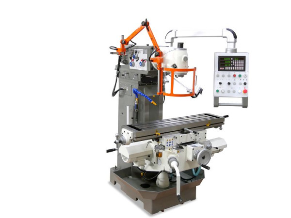 ELMAG universele freesmachine, model UFM 125, inclusief 3-assige positie-indicator 'SINO', 82133