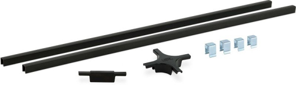 Cemo verbindingsrail lang voor PE oppervlaktebeschermingssystemen, 154 x 1,5 x 1,5 cm, 11139