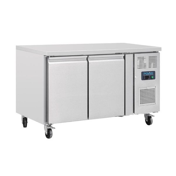 Polar koeltafel 228 liter 2 deuren, G377