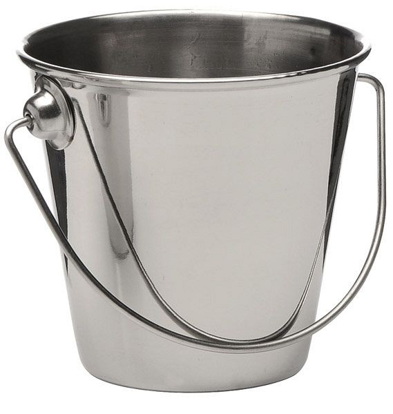 APS serveer-/sausemmer, diameter bovenzijde 9 cm, hoogte: 8,5 cm, RVS, 0,33 liter, -SNACKHOUDER-, 40631