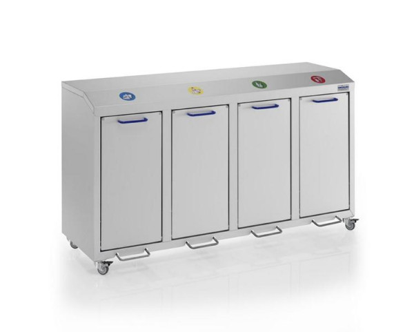 Gmöhling afvalverzamelaar geanodiseerd - 4-voudig G®-COLLECT X 2001/4, 026200104