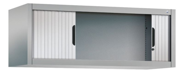 C+P rolluikkast Omnispace, H450xB1200xD420mm, kleur: wit aluminium, verzonken handgreep, 3263-00 S10039