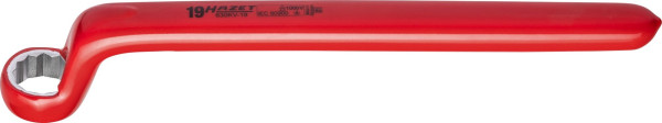 Hazet ringsleutel, dubbel geïsoleerd, uitwendig dubbel zeskant profiel, 19 mm, 630KV-19