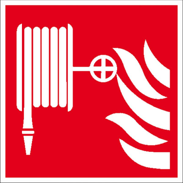 Stein HGS HGS brandwerend schild, blusslang, 200 x 200 mm / aluminium reliëf, niet fotoluminescerend, 11.a5110