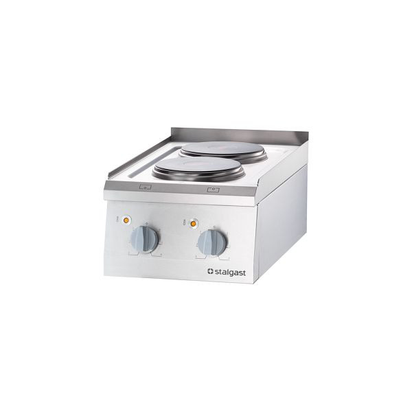 Stalgast elektrische kookplaat als tafelmodel, Serie 700 ND - 2 platen (2x2.6), SL32210T