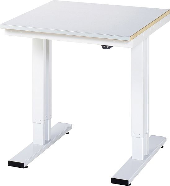 RAU werktafel serie adlatus 300, B750 x D800 x H720-1120 mm, 08-WT-075-080-ES