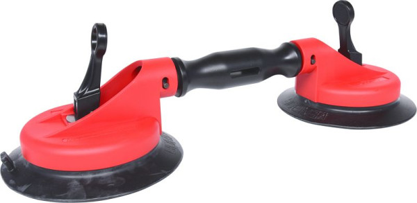 KS Tools dubbele zuigheffer, 80kg, dubbele scharnierkop, 140.1008