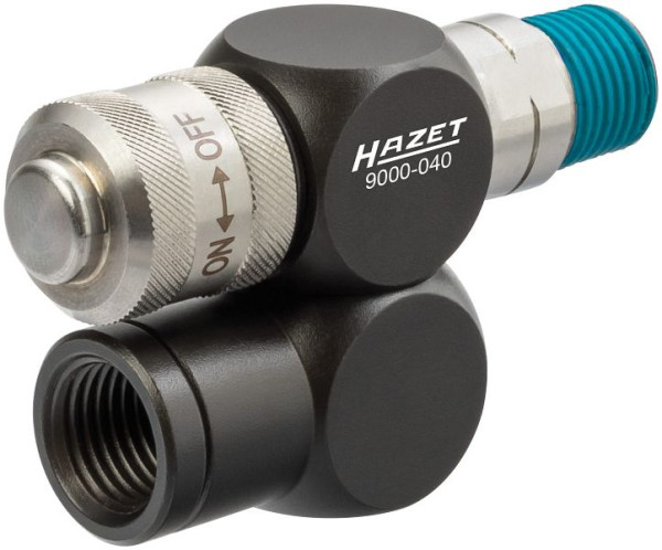 Hazet swivel, met traploze luchtstroomreducer, 9000-040