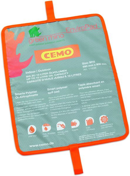 Cemo olie-aftapmat M10, 90 x 69 cm, 11638
