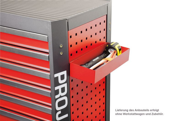 Projahn accessoires werkplaatswagen GALAXY multifunctionele plank plat rood, 5503-106