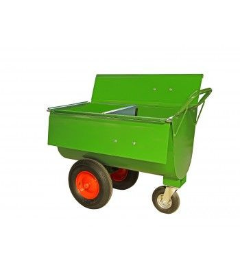 Growi voerwagen 180 LL met tussenschot en deksel, 10120550