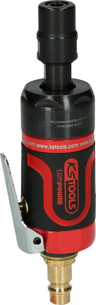 KS Tools SlimPOWER mini perslucht rechte slijpmachine, recht, 515.5530
