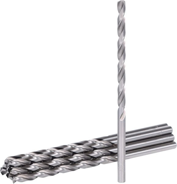 KS Tools HSS-G spiraalboor lang, 6 mm, 10 stuks, 330.7060
