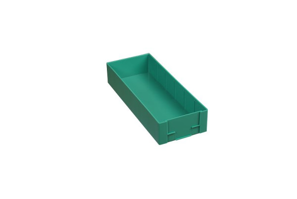Plastipol-Scheu K / 3 REGALBOX POL.IA GROEN, 280 mm x 110 mm x 55 mm, 23K30G0017
