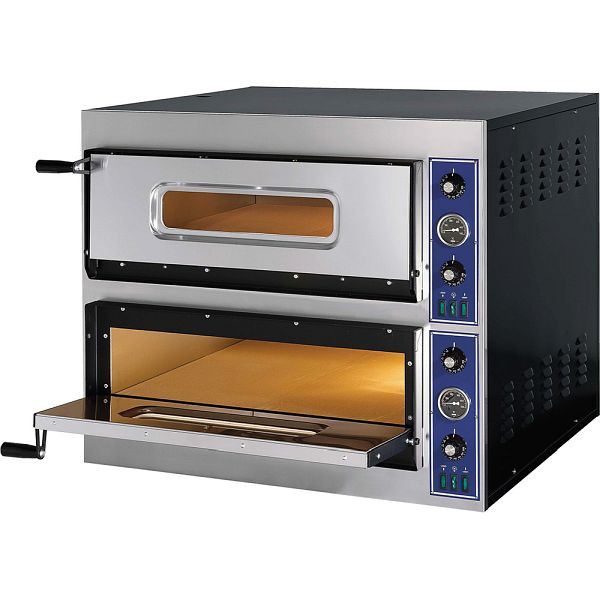 GGF pizzaoven E-Start Line met twee kamers, 8,4 kW, 900x785x750 mm (BxDxH), PP0002432