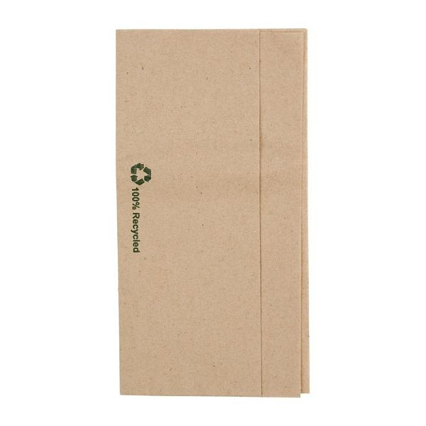 Fiesta Recyclable Recycled Kraft Paper Dispenser Servetten 32x30cm (6000 stuks), FE211