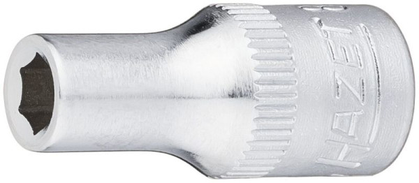 Hazet dopsleutelinzet, zeskant, hol vierkant 6,3 mm (1/4 inch), uitwendig zeskant tractieprofiel, 4,5 mm, 850-4.5