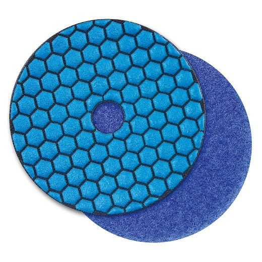 ELMAG DiaProfi polijstpad Ø100mm, korrelgrootte 50, klittenbandopname, 62300