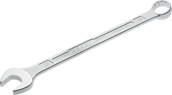 Hazet combinatiesleutel, buiten dubbel zeskant tractieprofiel, 29 mm, 600N-29