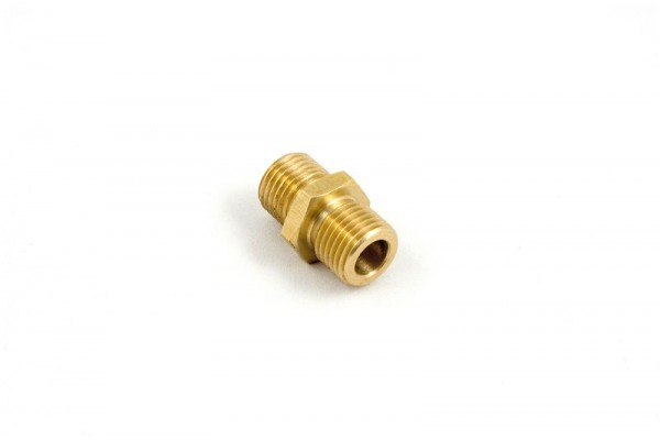 De Witte tepel messing 1 / 4Mx1 / 4M, 890.100.536
