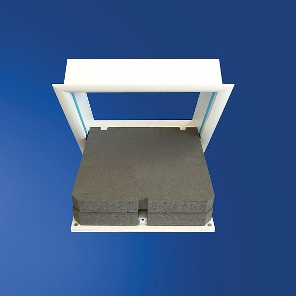 Wellhöfer plafonddeur, plafondopening: 60 x 60 cm, thermische isolatie 4D, 742