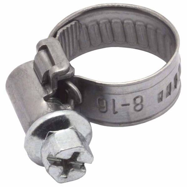 ELMAG slangklem met zeshoekige bevestiging voor Ø 8-16 mm, 42142