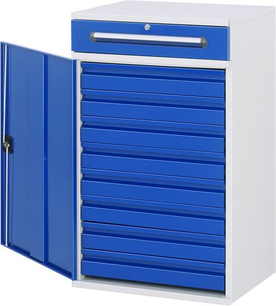 RAU zijkast sta bureau, 8x binnenlade, 650x1060x520 mm, 07-650-M34.11