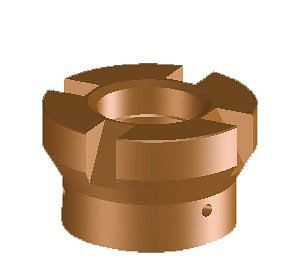 ELMAG diffusor voor brander CP41C (2 stuks), artikel 1641, 56814