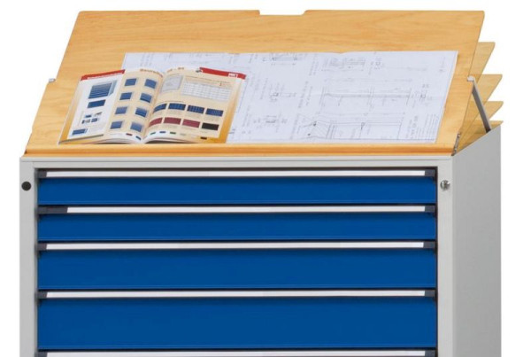 ANKE schrijfbord; voor ladekastbreedte 1060 mm; kantelbaar van 0 tot 45 °, 903.850