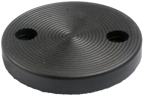 Busching rubberpad universeel, H: 14mm D: 100mm, 100345