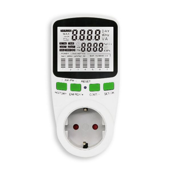 Offgridtec elektriciteitsmeter voor stopcontact voor balkoncentrale stroommeter realtime, 8-01-017865