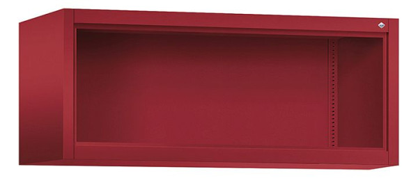 C+P opzetplank Acurado, H500xB1200xD500mm, kleur: robijnrood, 9384-000 S10008