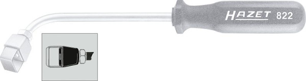 Hazet reservemessenset voor 822, 5 stuks per set, nettogewicht: 0,01 kg, 822-01/5