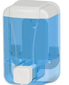 RMV dispenser voor vloeibare zeep 500 ml kunststof wandmontage blauw, RMV20.006