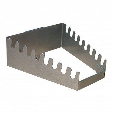 ADB sleutelhouder, geschikt voor eurogaten (10x10mm / 38x38mm), voor 8 sleutels, grijs, 23158