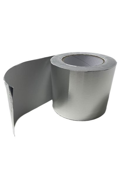 VaGo-Tools aluminium tape aluminium plakband plakband 100mmx50m isolatie 1 rol, VE: 50m, 370-100-50x1_tv