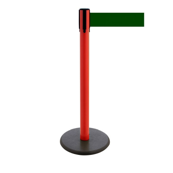 Stein HGS HGS personengeleidingssysteem -P-Line Premium-, rood, donkergroen, met magnetisch banduiteinde, bandlengte: 2,3 m, 34244d-1004