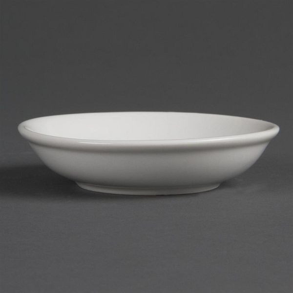 Olympia Whiteware sojasauskom 10cm, VE: 12 stuks, CB494
