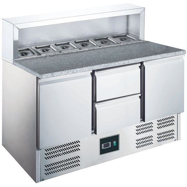 Saro pizzatafel met opzetstuk model EPS 903 2/2, 465-1055