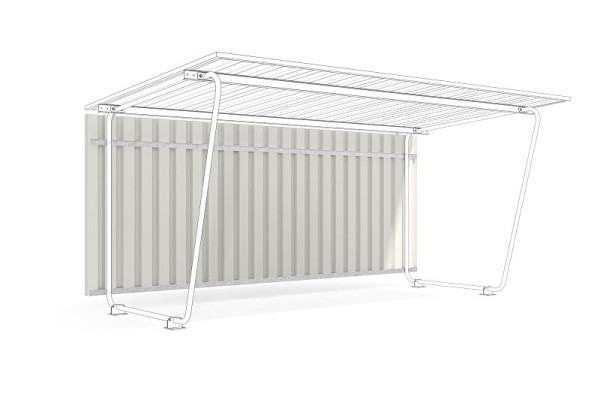 WSM achterwand voor Siegen S18 trapeziumplaat, 102001544