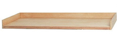 Bedrunka + Hirth werkbank bovenzijde 3-zijdig, beuken multiplex, afmetingen in mm (BxDxH): 1500 x 900 x 120, PA.1590.12