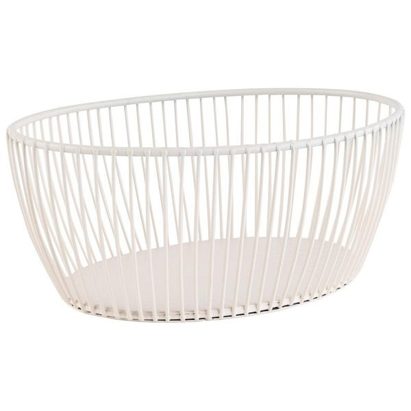APS mand -SVART- in fluisterwit 20 x 15 cm, hoogte: 8 cm, 30427