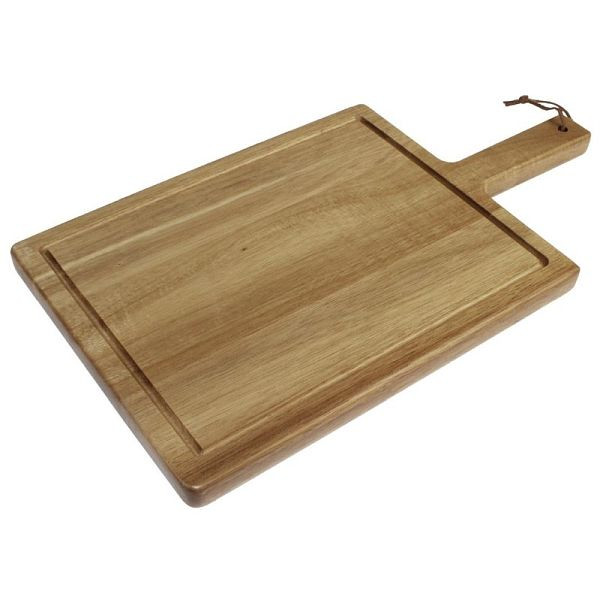 T&G Woodware steakboard acaciahout met handvat 26 x 19cm, DF054