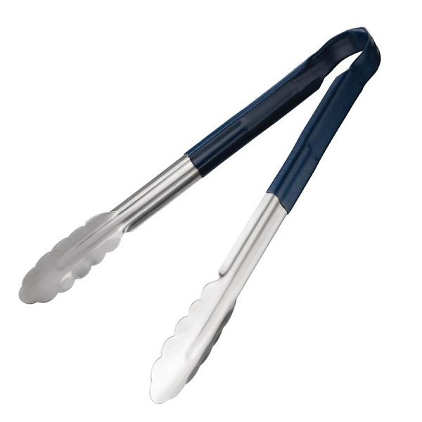 Vogue Serveertang Kleurgecodeerd Blauw, CB156