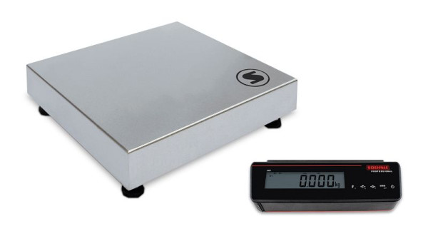 Soehnle tafelweegschaal, hoge resolutie, met Terminal 3800, maximale belasting: 3kg, cijferstap: 0,1g, 310x275mm, IP42, 9550.01.040